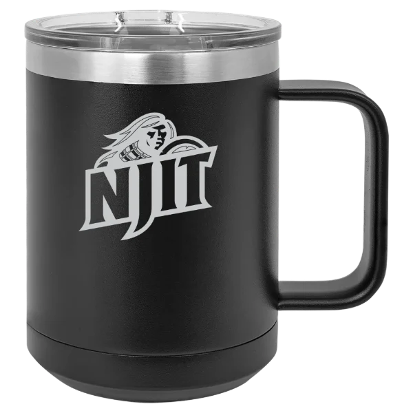 New Jersey Institute of Technology Polar Camel 15 oz. Mug with Slider Lid