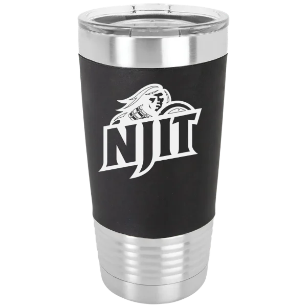 New Jersey Institute of Technology Polar Camel 20 oz. Silicone Grip Tumbler with Standard Lid