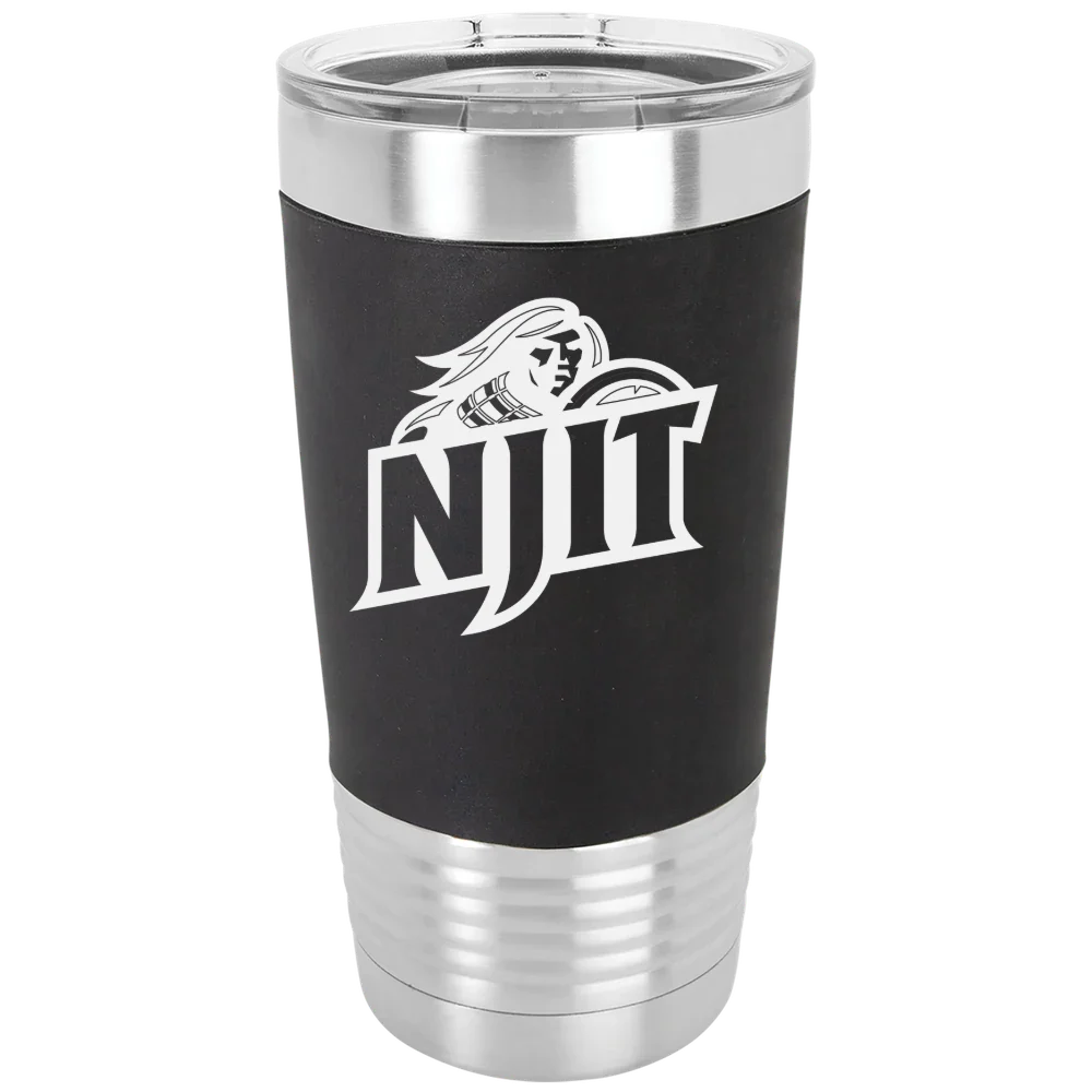New Jersey Institute of Technology Polar Camel 20 oz. Silicone Grip Tumbler with Standard Lid
