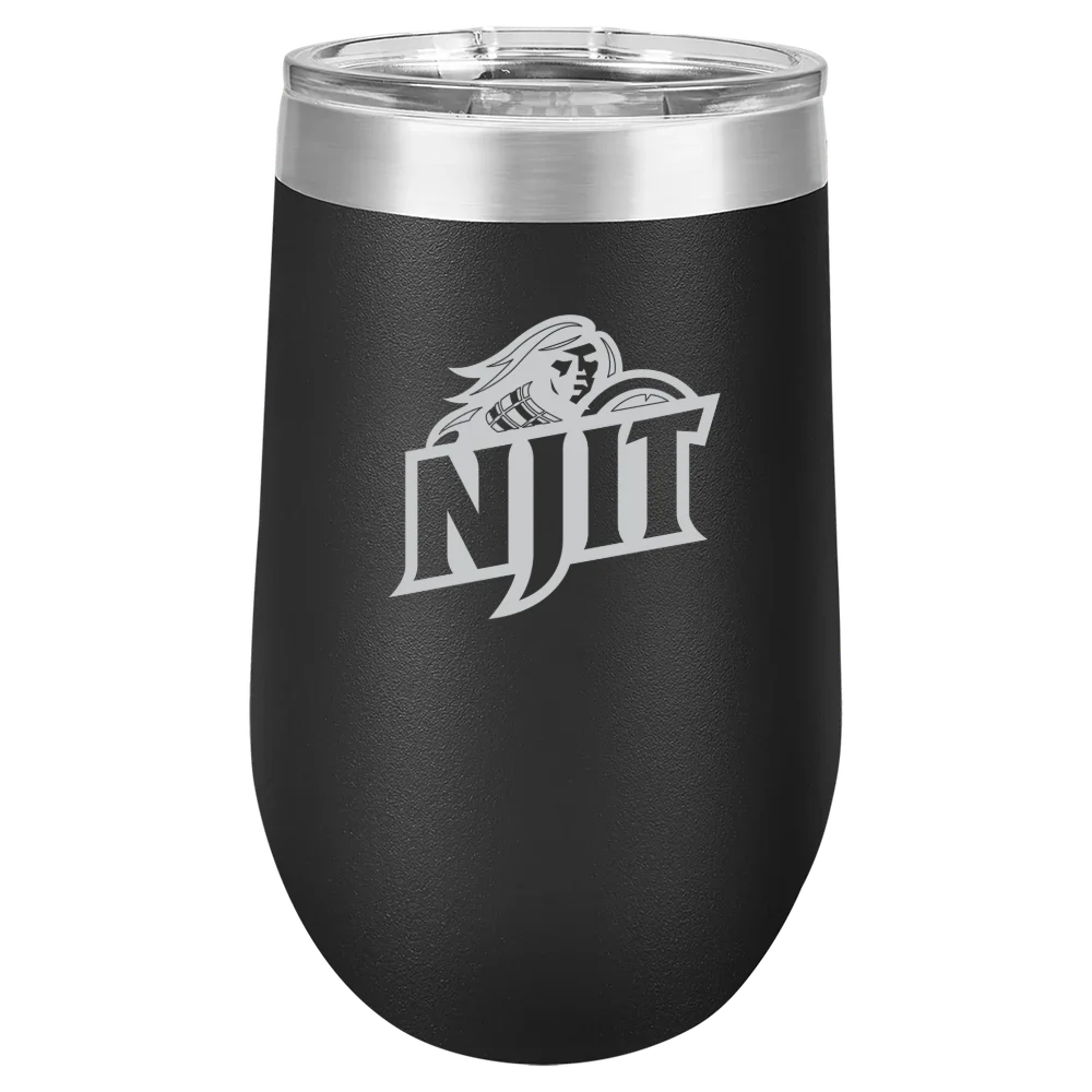 New Jersey Institute of Technology Polar Camel 16 oz. Stemless Wine Tumbler