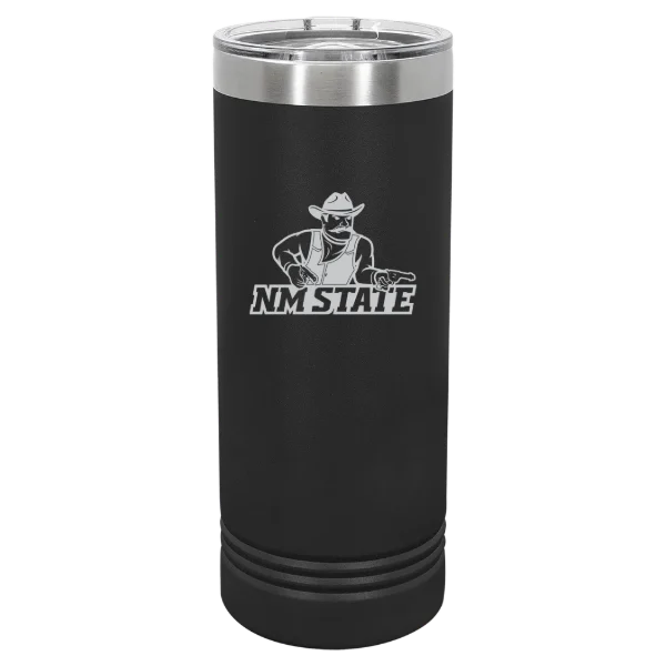 New Mexico State University Polar Camel 22 oz. Skinny Tumbler with Slider Lid