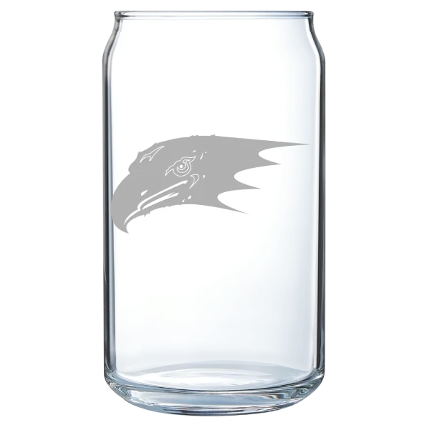 Niagara University Polar Camel 16 oz. Can Glass