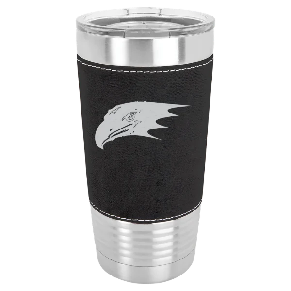 Niagara University Polar Camel 20 oz. Leatherette Grip Tumbler with Standard Lid
