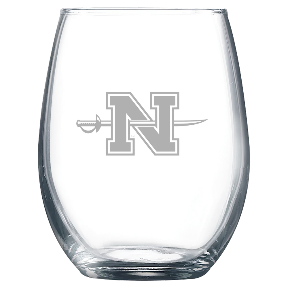Nicholls State University Polar Camel 9 oz. Stemless Wine Glass