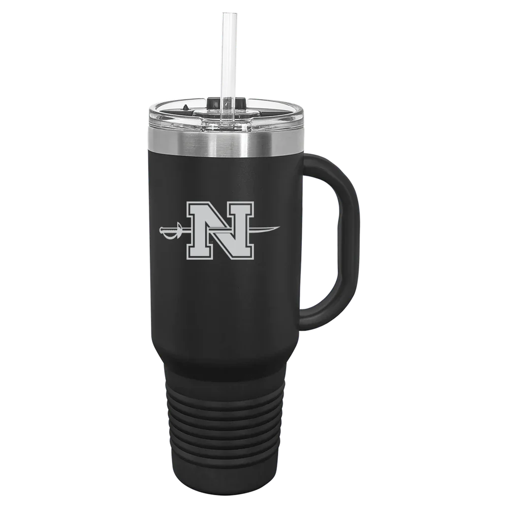 Nicholls State University Polar Camel 40 oz. Travel Mug with Snap Lid & Straw