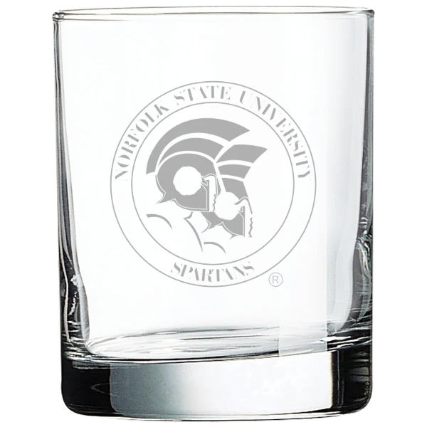 Norfolk State University Polar Camel 10 1/2 oz. On The Rocks Glass