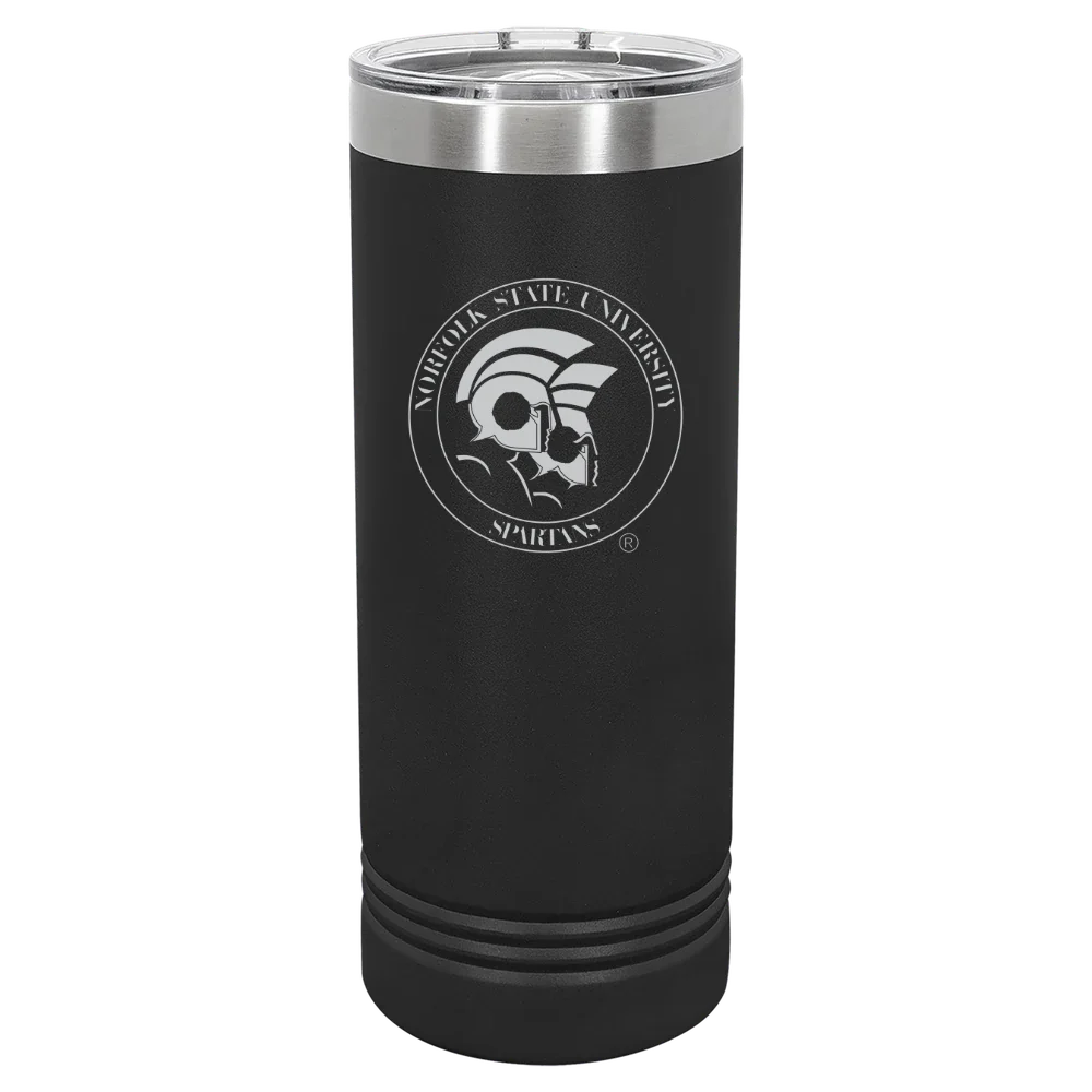 Norfolk State University Polar Camel 22 oz. Skinny Tumbler with Slider Lid