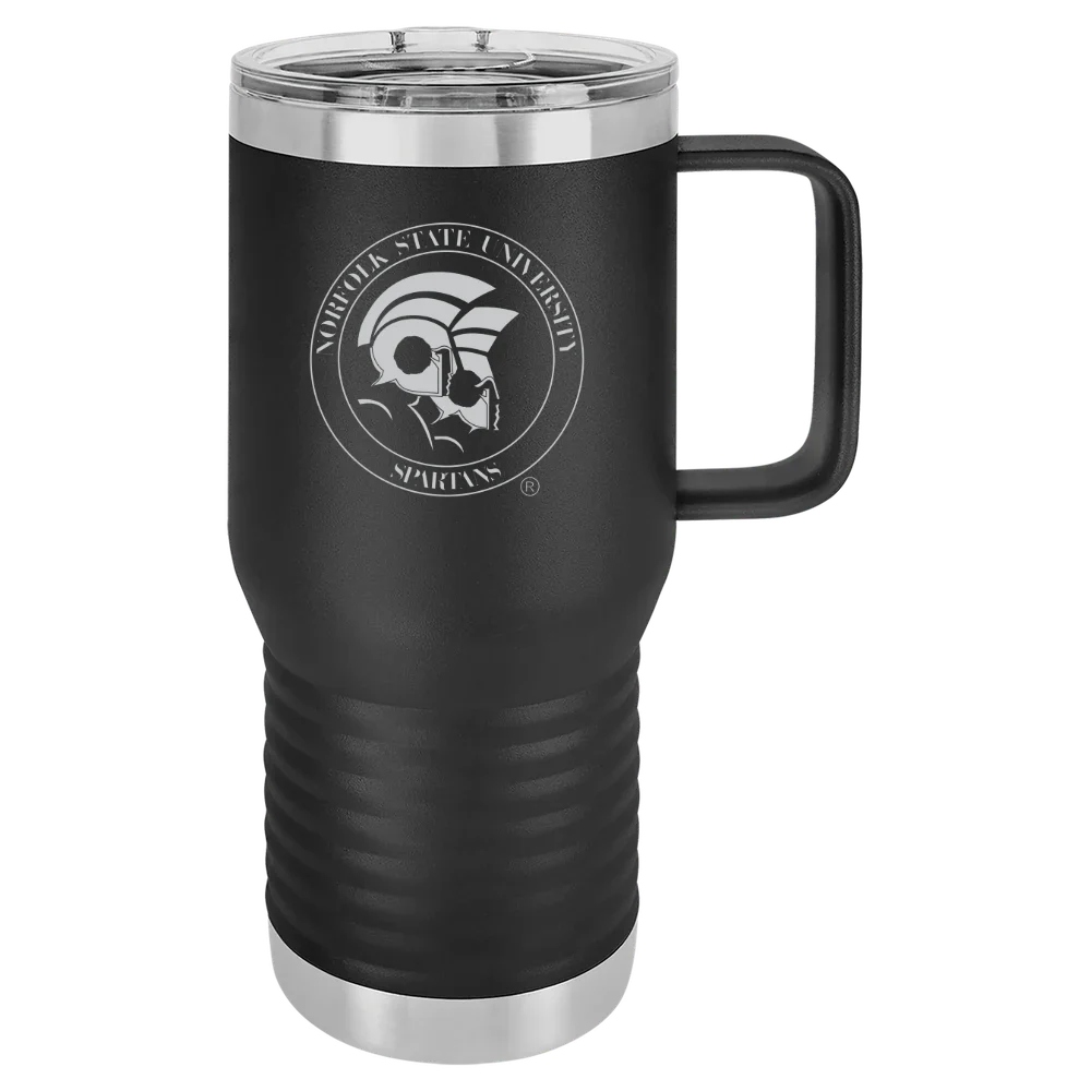 Norfolk State University Polar Camel 20 oz. Travel Mug with Slider Lid