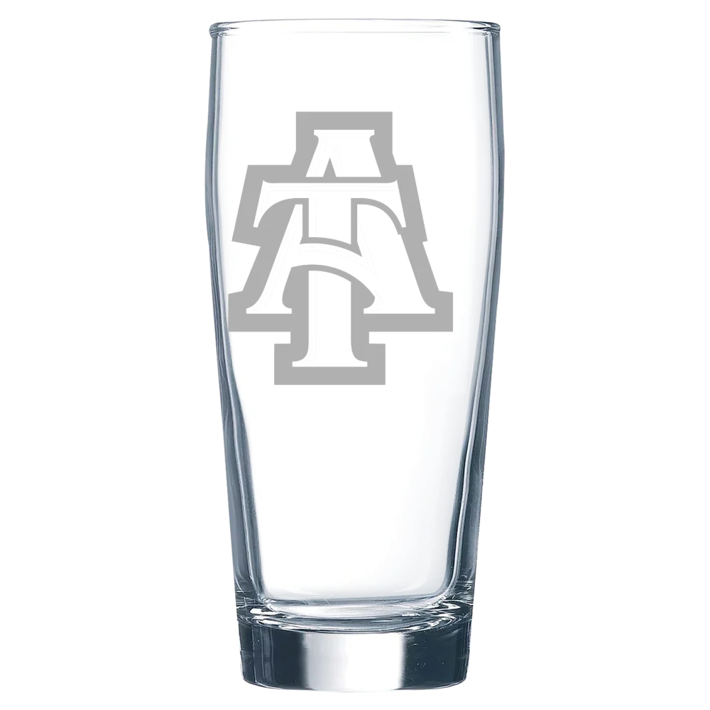 North Carolina A&T State University Polar Camel 16 oz. Willi Becher Beer Glass