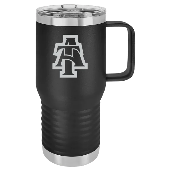North Carolina A&T State University Polar Camel 20 oz. Travel Mug with Slider Lid