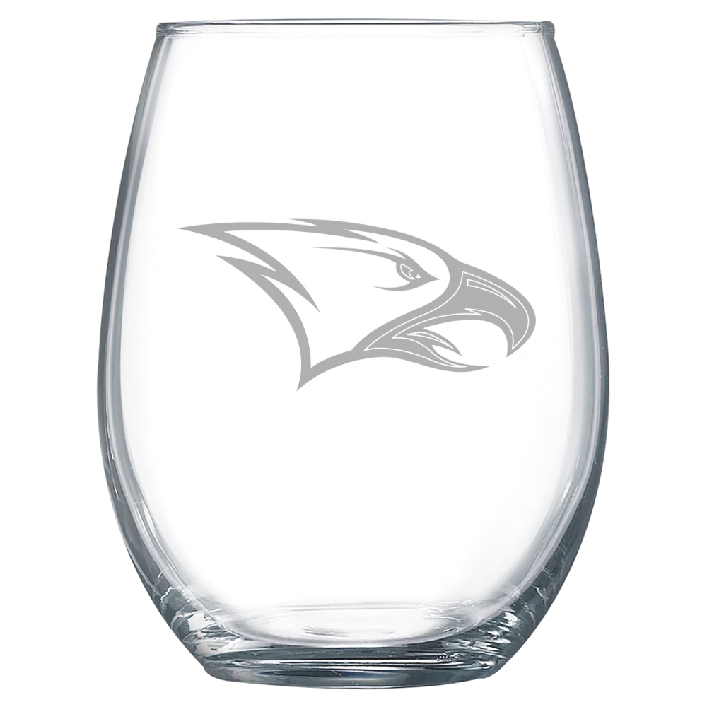 North Carolina Central University Polar Camel 15 oz. Stemless Wine Glass