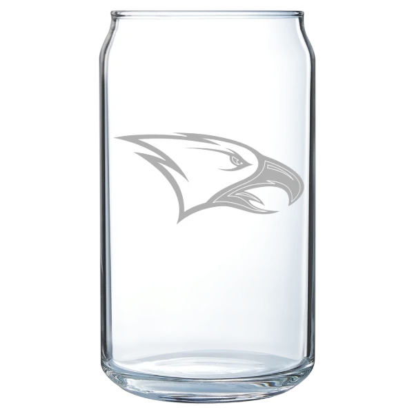 North Carolina Central University Polar Camel 16 oz. Can Glass