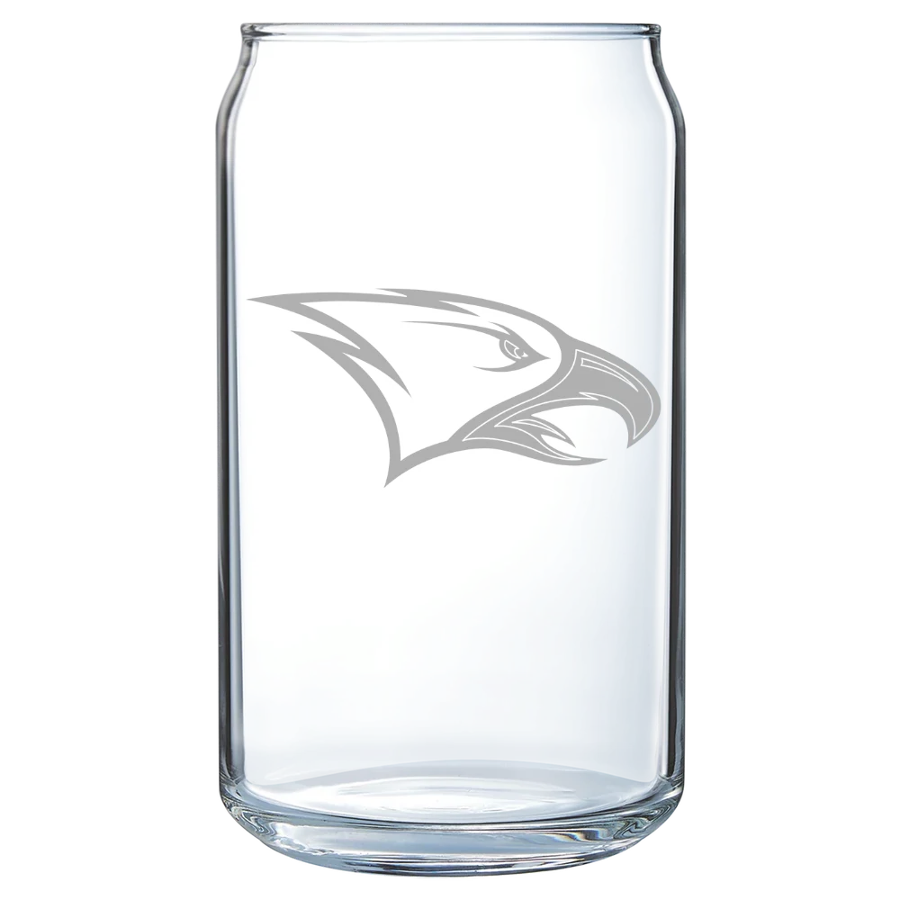 North Carolina Central University Polar Camel 16 oz. Can Glass