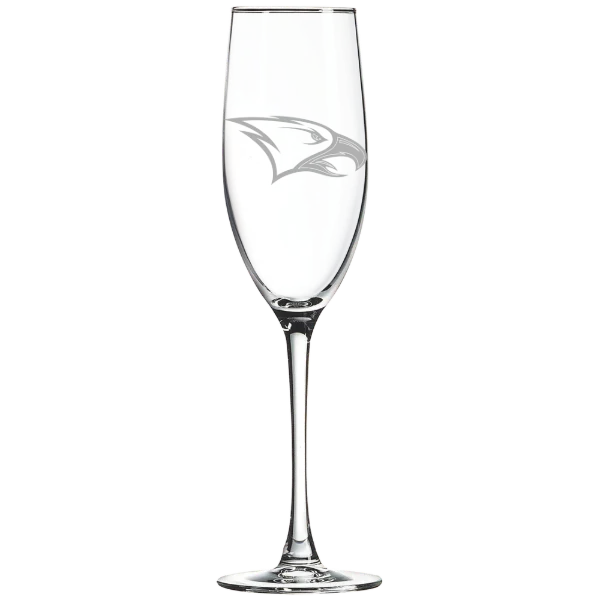 North Carolina Central University Polar Camel 8 oz. Champagne Flute