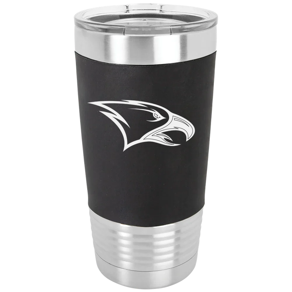 North Carolina Central University Polar Camel 20 oz. Silicone Grip Tumbler with Standard Lid