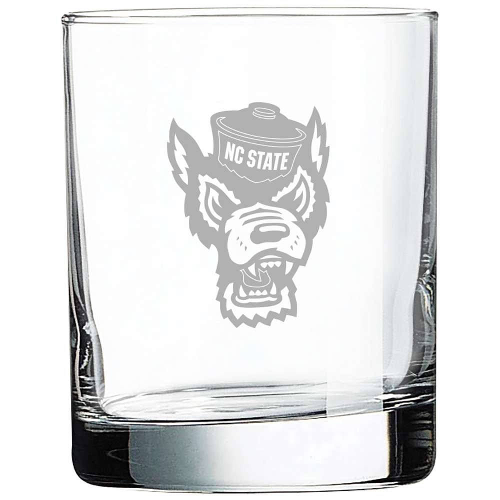 North Carolina State University Polar Camel 10 1/2 oz. On The Rocks Glass