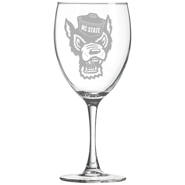 North Carolina State University Polar Camel 10 1/2 oz. Wine Glass