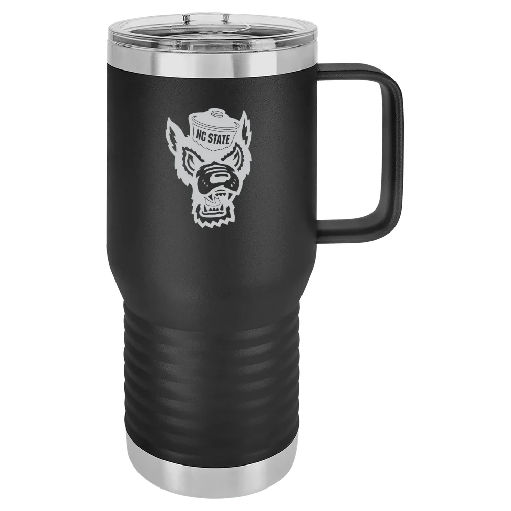 North Carolina State University Polar Camel 20 oz. Travel Mug with Slider Lid