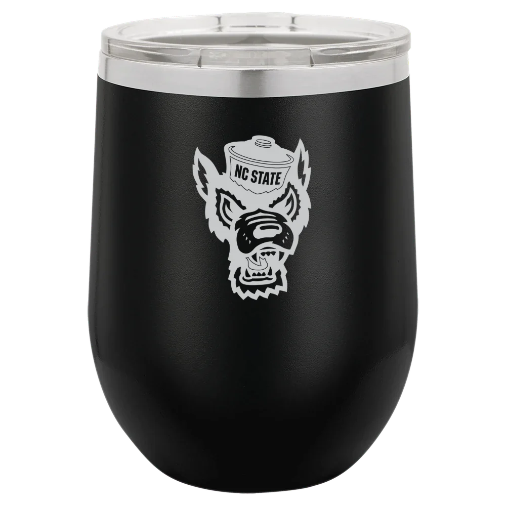 North Carolina State University Polar Camel 12 oz. Stemless Wine Tumbler