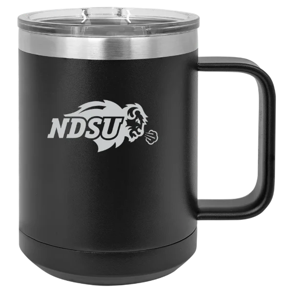 North Dakota State University Polar Camel 15 oz. Mug with Slider Lid