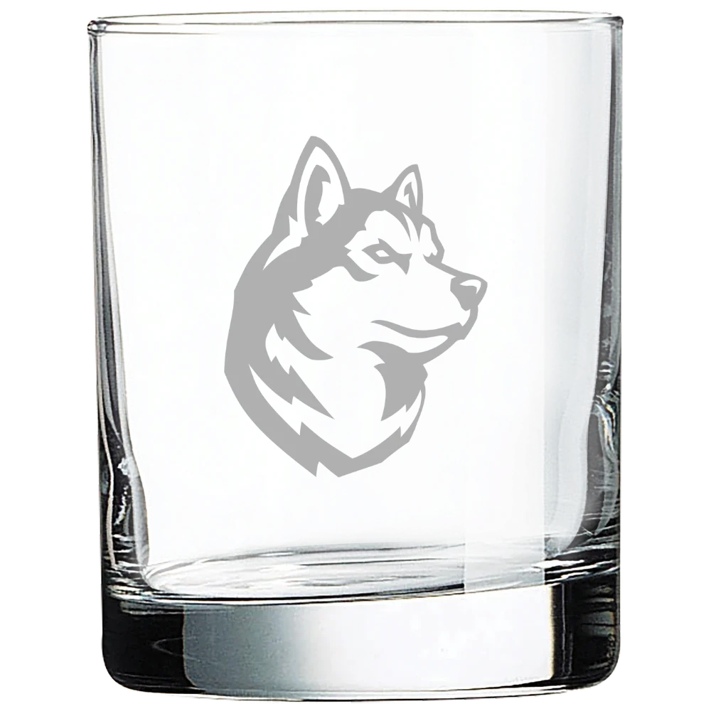Northeastern University Polar Camel 10 1/2 oz. On The Rocks Glass