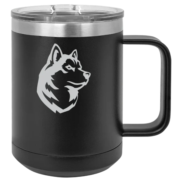 Northeastern University Polar Camel 15 oz. Mug with Slider Lid