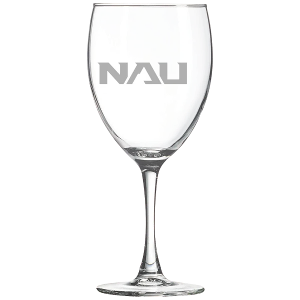 Northern Arizona University Polar Camel 10 1/2 oz. Wine Glass