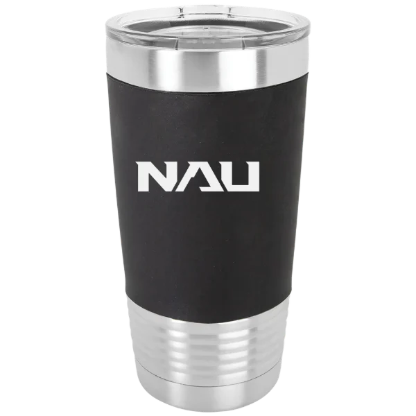 Northern Arizona University Polar Camel 20 oz. Silicone Grip Tumbler with Standard Lid