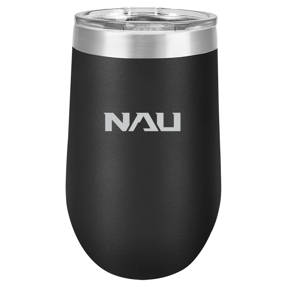 Northern Arizona University Polar Camel 16 oz. Stemless Wine Tumbler