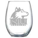 Northern Illinois University Polar Camel 15 oz. Stemless Wine Glass