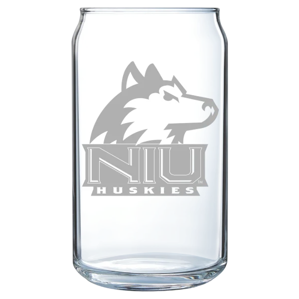 Northern Illinois University Polar Camel 16 oz. Can Glass