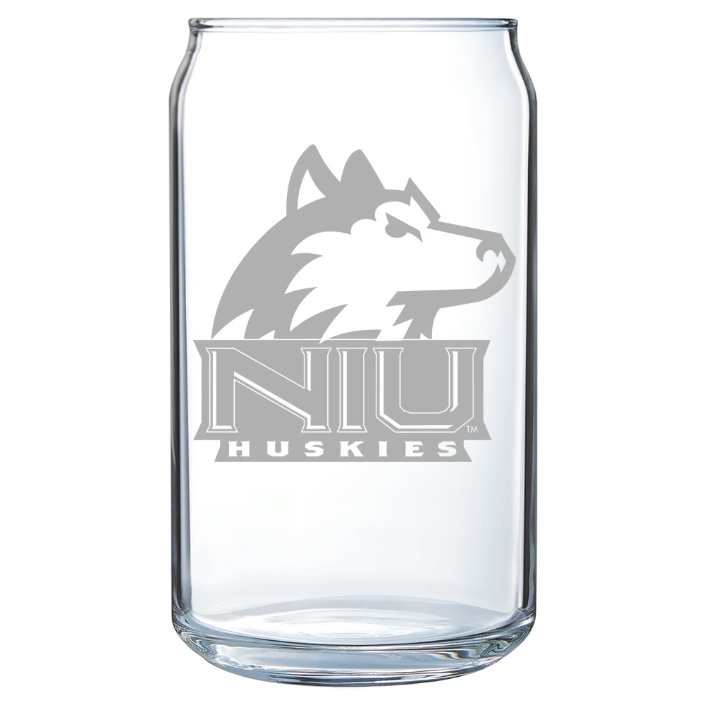 Northern Illinois University Polar Camel 16 oz. Can Glass