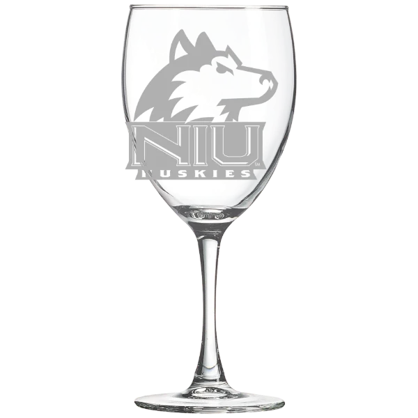 Northern Illinois University Polar Camel 10 1/2 oz. Wine Glass
