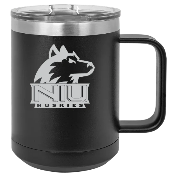 Northern Illinois University Polar Camel 15 oz. Mug with Slider Lid