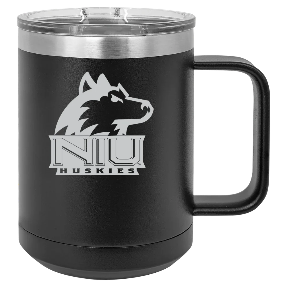 Northern Illinois University Polar Camel 15 oz. Mug with Slider Lid