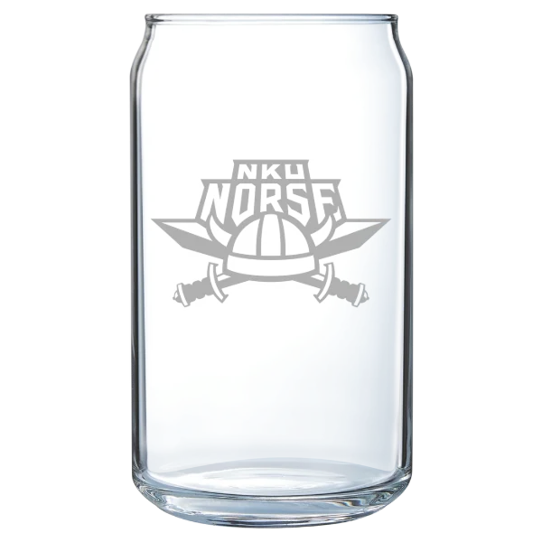 Northern Kentucky University Polar Camel 16 oz. Can Glass