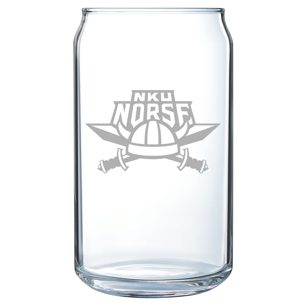 Northern Kentucky University Polar Camel 16 oz. Can Glass