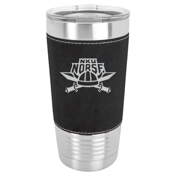 Northern Kentucky University Polar Camel 20 oz. Leatherette Grip Tumbler with Standard Lid