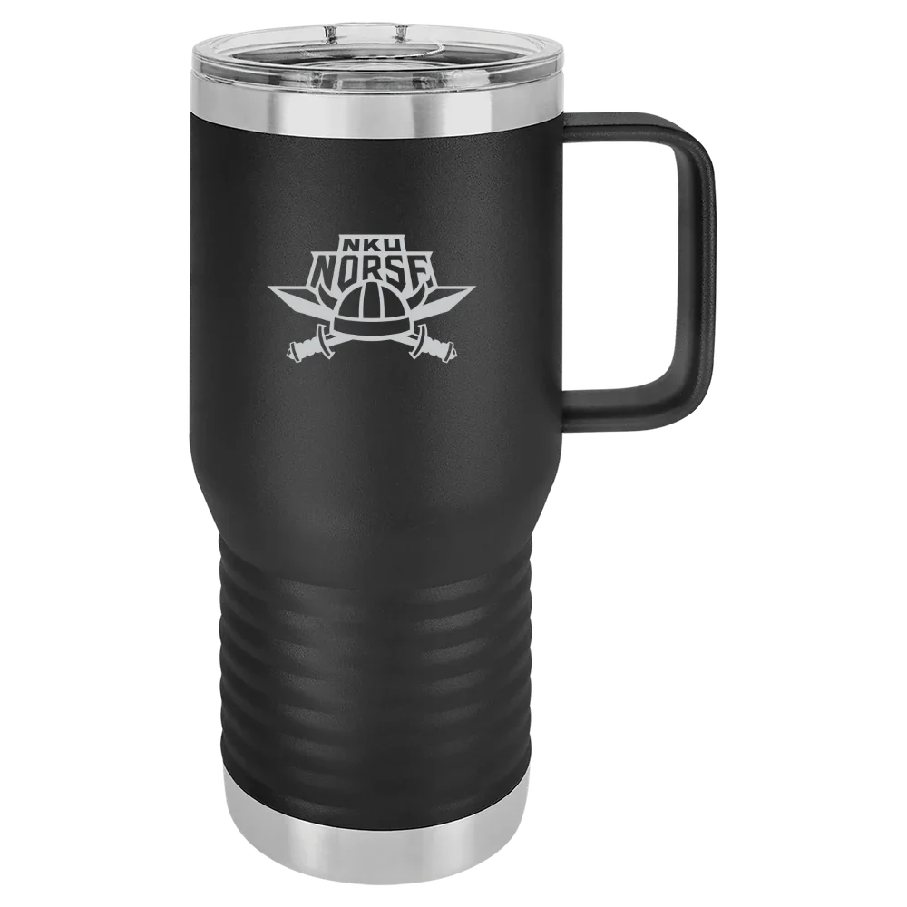 Northern Kentucky University Polar Camel 20 oz. Travel Mug with Slider Lid