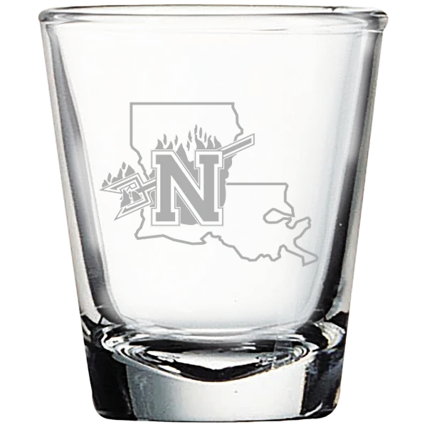 Northwestern State University Polar Camel 1.7 oz. Shot Glass