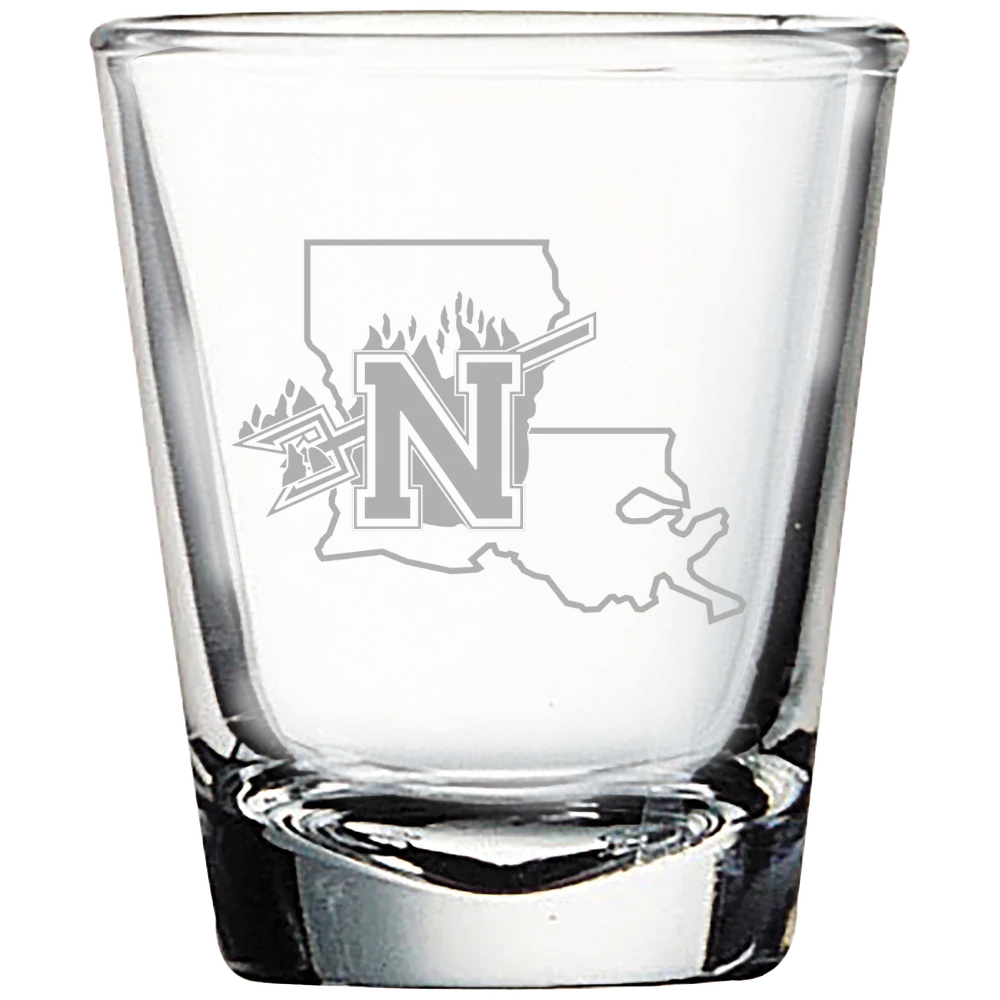 Northwestern State University Polar Camel 1.7 oz. Shot Glass