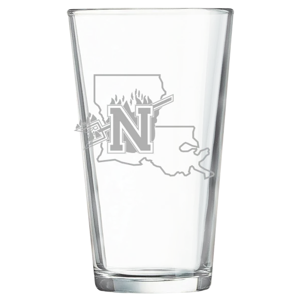 Northwestern State University Polar Camel 16 oz. Pint Mixing Glass