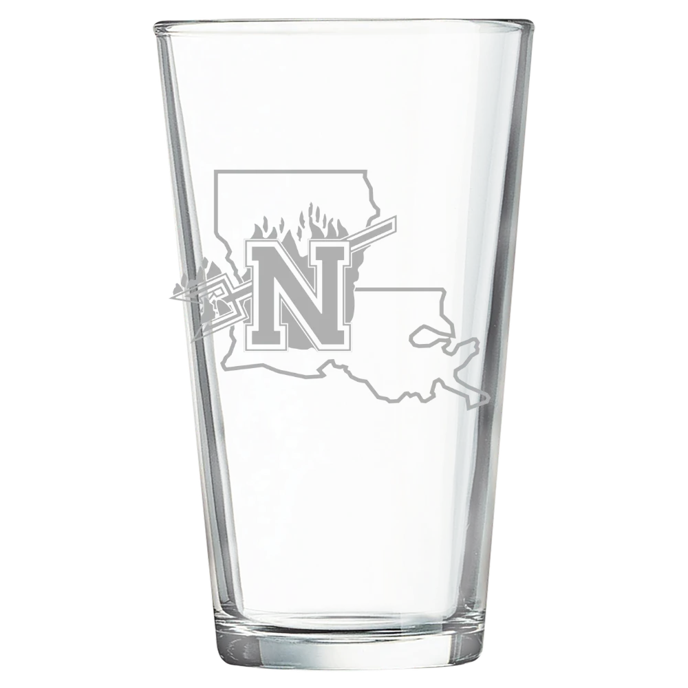 Northwestern State University Polar Camel 16 oz. Pint Mixing Glass
