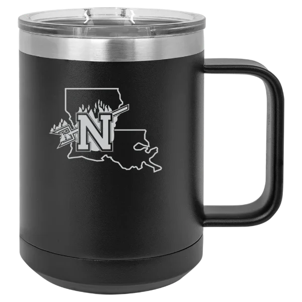 Northwestern State University Polar Camel 15 oz. Mug with Slider Lid