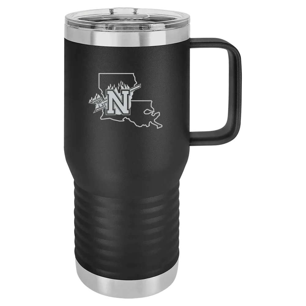 Northwestern State University Polar Camel 20 oz. Travel Mug with Slider Lid