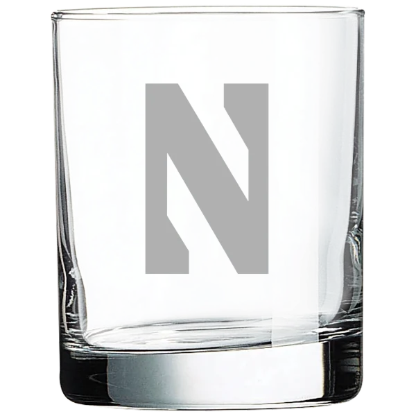 Northwestern University Polar Camel 10 1/2 oz. On The Rocks Glass