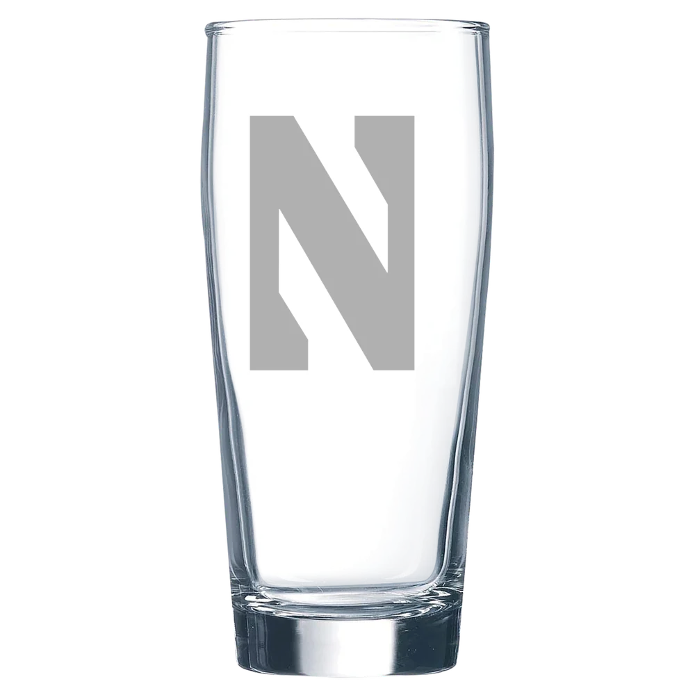 Northwestern University Polar Camel 16 oz. Willi Becher Beer Glass