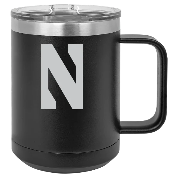 Northwestern University Polar Camel 15 oz. Mug with Slider Lid
