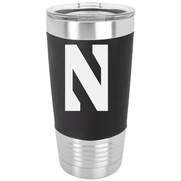 Northwestern University Polar Camel 20 oz. Silicone Grip Tumbler with Standard Lid