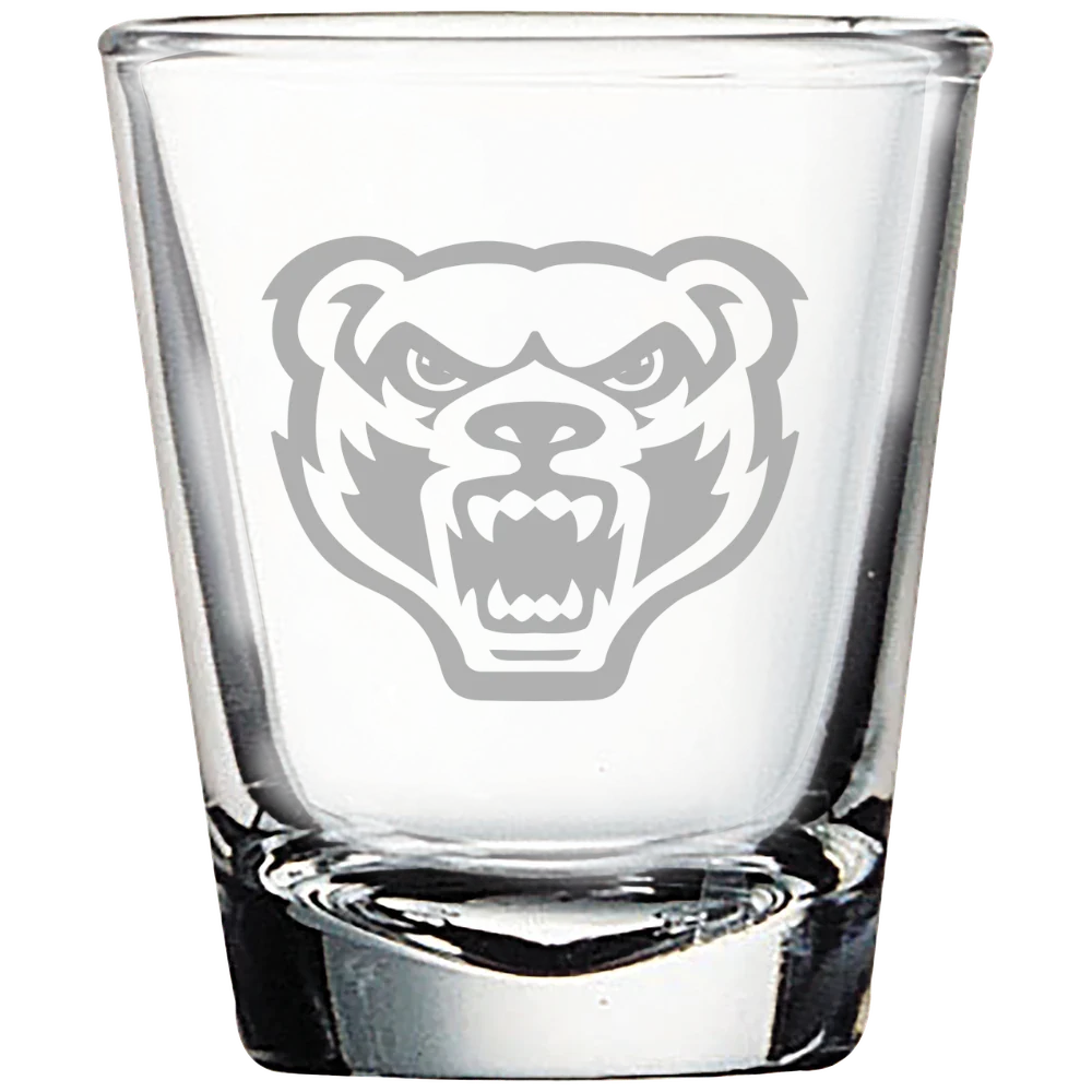 Oakland University Polar Camel 1.7 oz. Shot Glass
